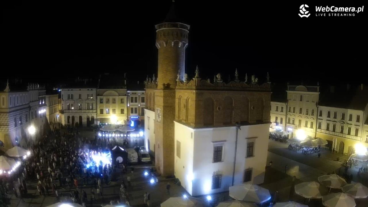 Rynek miejski w Tarnowie - 06 wresień 2026, 20:23