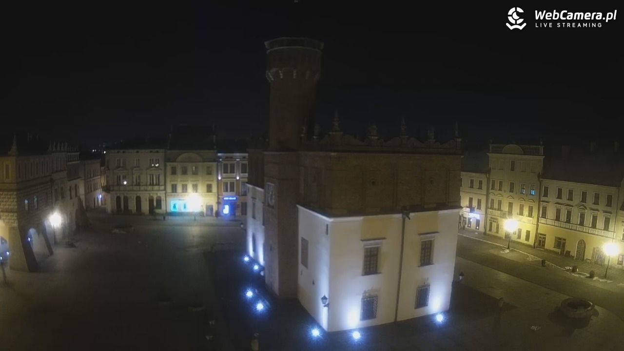 Rynek miejski w Tarnowie - 19 luty 2026, 22:08