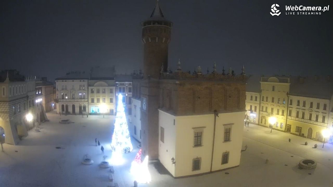 Rynek miejski w Tarnowie - 26 grudzień 2025, 20:47