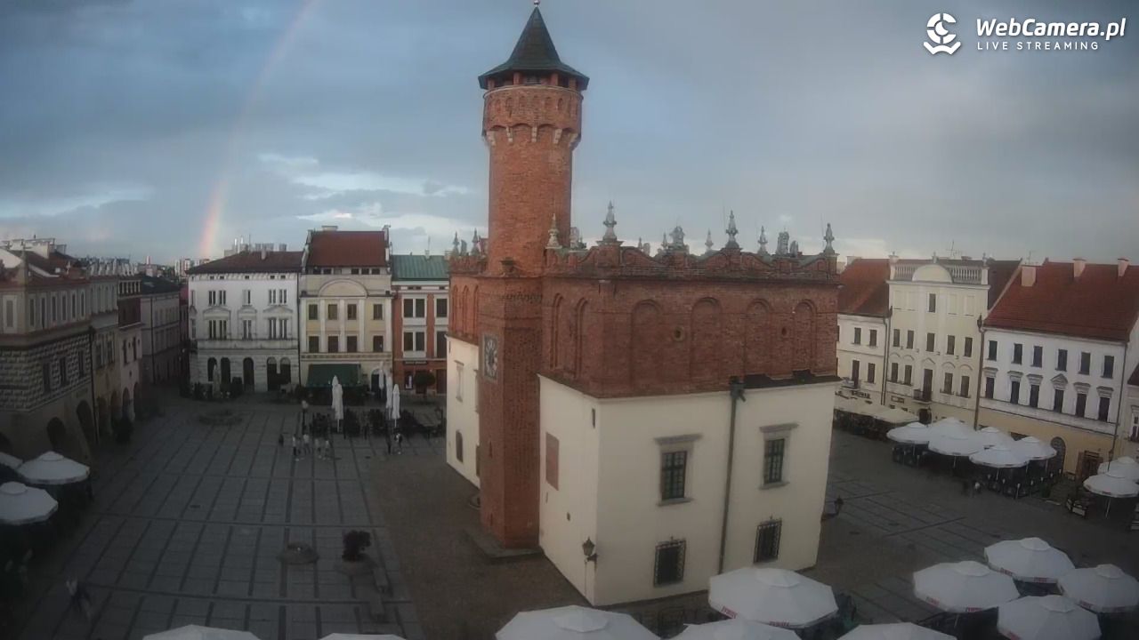 Rynek miejski w Tarnowie - 22 sierpień 2026, 19:16