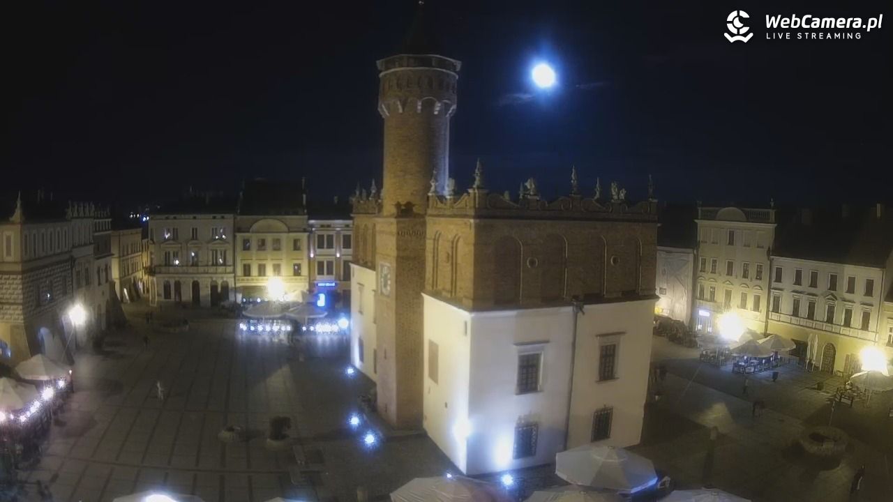 Rynek miejski w Tarnowie - 26 wresień 2026, 19:37