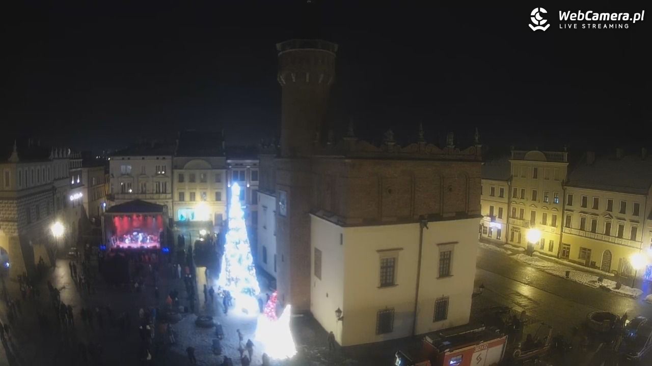 Rynek miejski w Tarnowie - 25 styczeń 2026, 19:38
