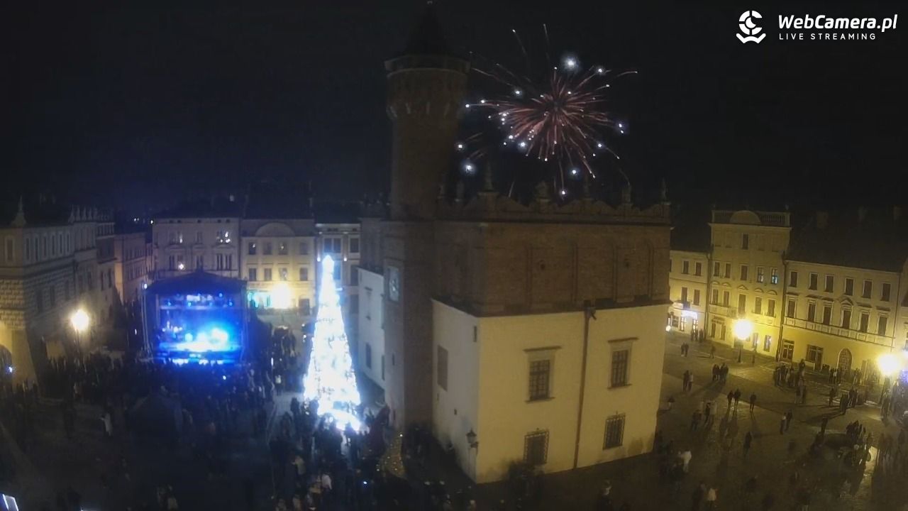 Rynek miejski w Tarnowie - 01 styczeń 2026, 00:19