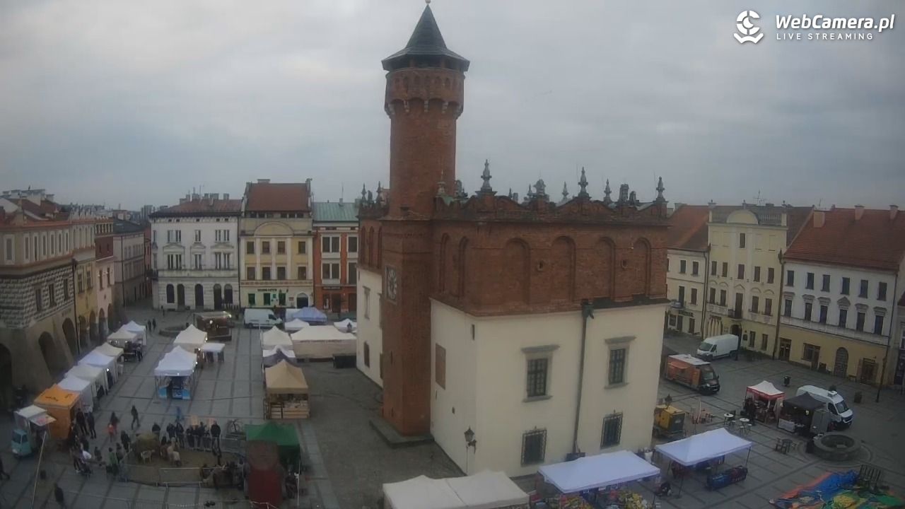 Rynek miejski w Tarnowie - 20 marzec 2026, 16:50