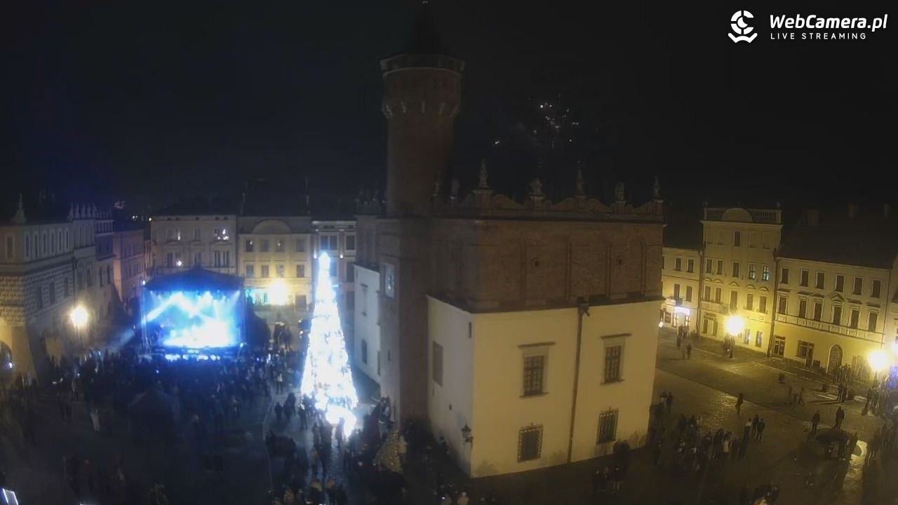 Rynek miejski w Tarnowie - 01 styczeń 2026, 00:22