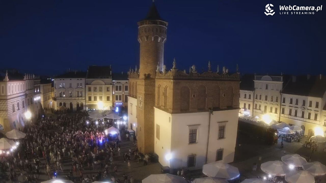 Rynek miejski w Tarnowie - 09 sierpień 2026, 20:53