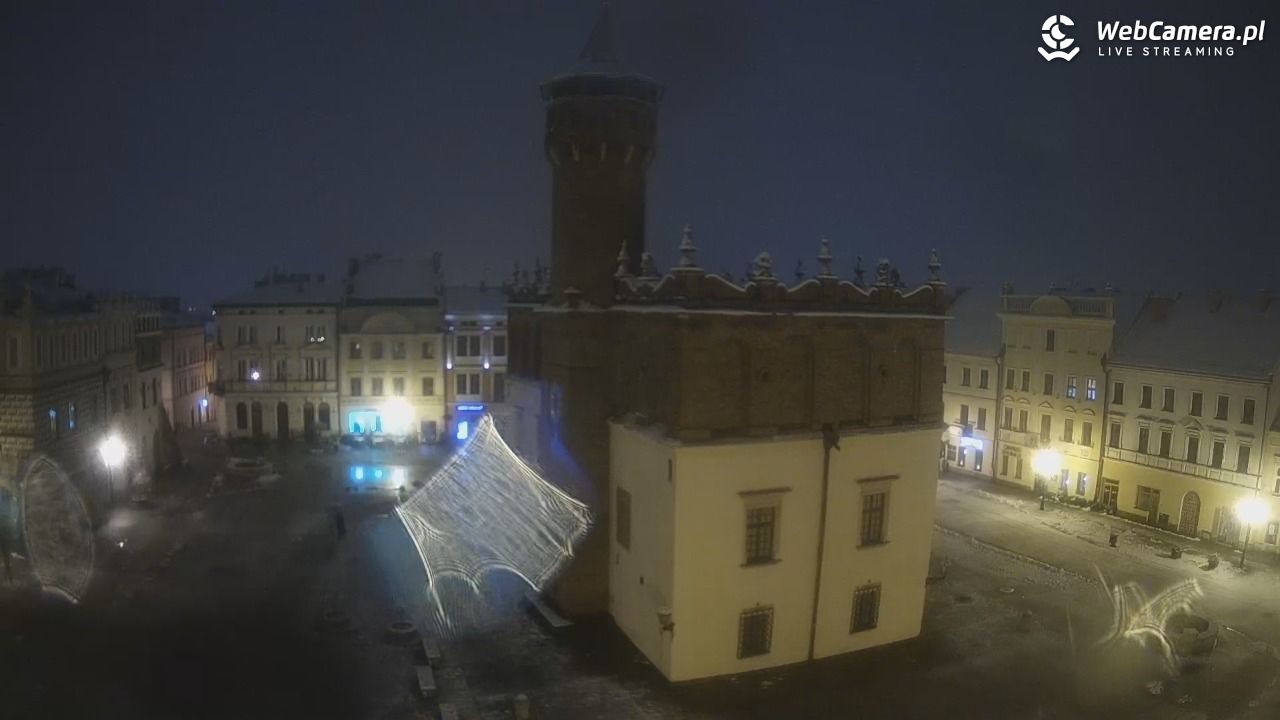 Rynek miejski w Tarnowie - 22 listopad 2025, 23:25