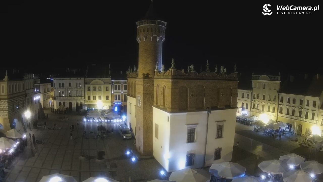 Rynek miejski w Tarnowie - 04 lipiec 2026, 22:42