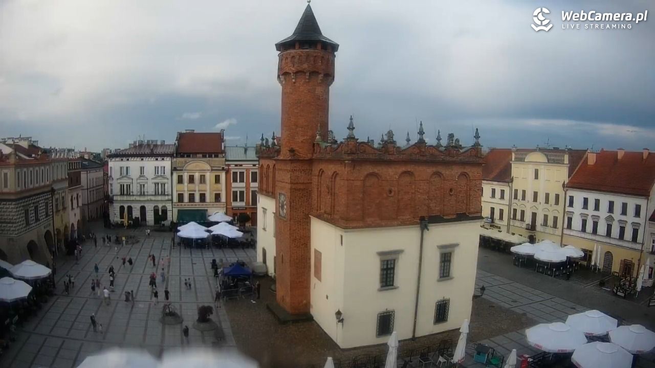 Rynek miejski w Tarnowie - 19 lipiec 2026, 19:45