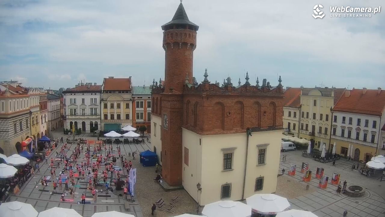 Rynek miejski w Tarnowie - 21 czerwiec 2026, 12:58