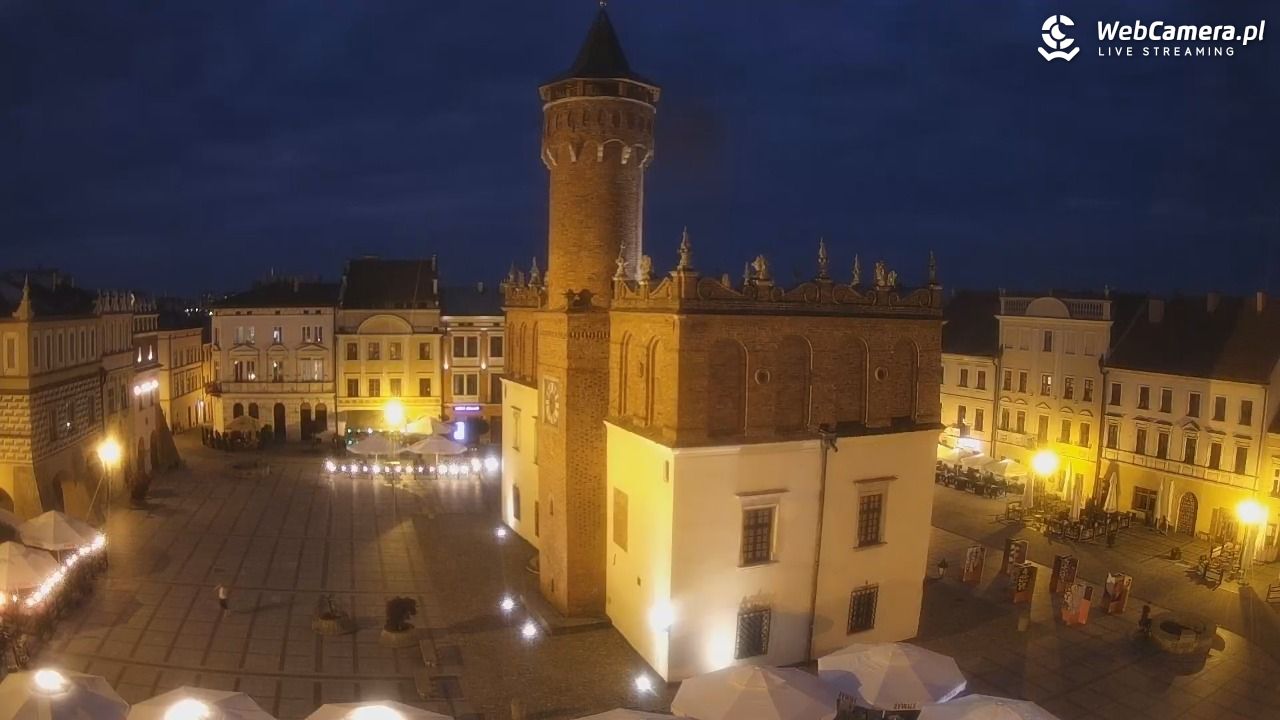 Rynek miejski w Tarnowie - 18 czerwiec 2026, 21:33