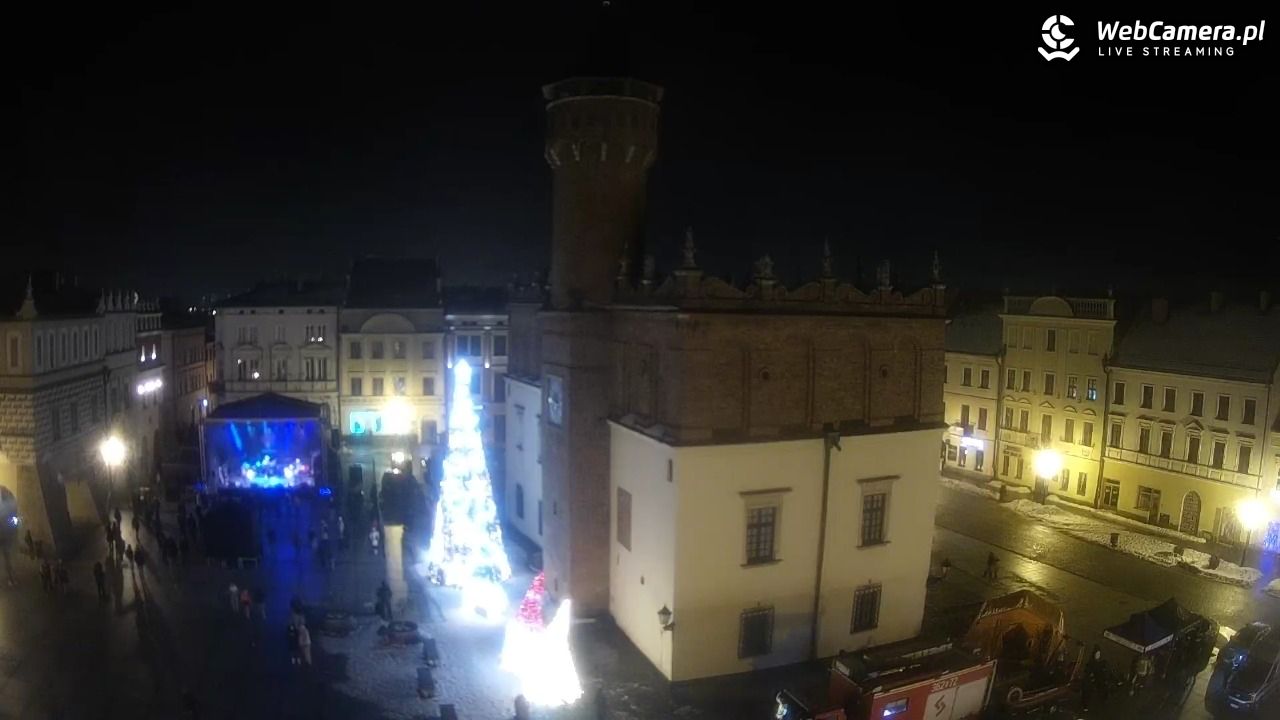 Rynek miejski w Tarnowie - 25 styczeń 2026, 19:09