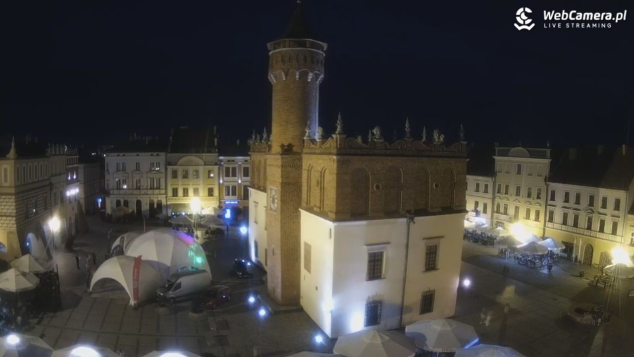 Rynek miejski w Tarnowie - 29 maj 2026, 21:42