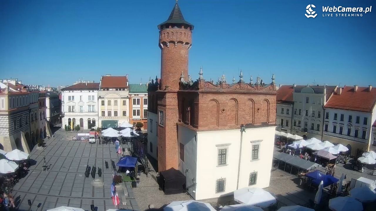 Rynek miejski w Tarnowie - 15 sierpień 2026, 16:34