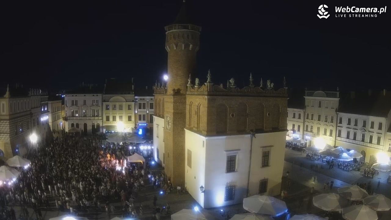 Rynek miejski w Tarnowie - 30 sierpień 2026, 20:23
