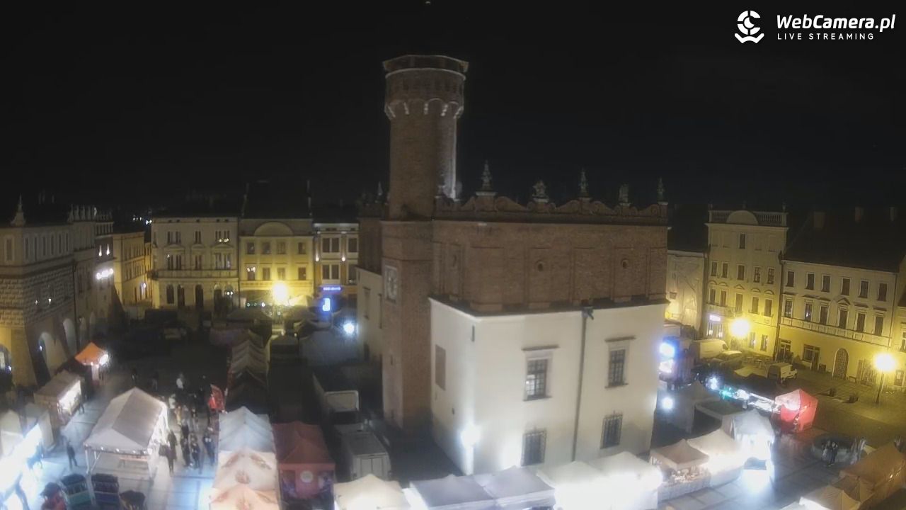 Rynek miejski w Tarnowie - 24 październik 2026, 18:38