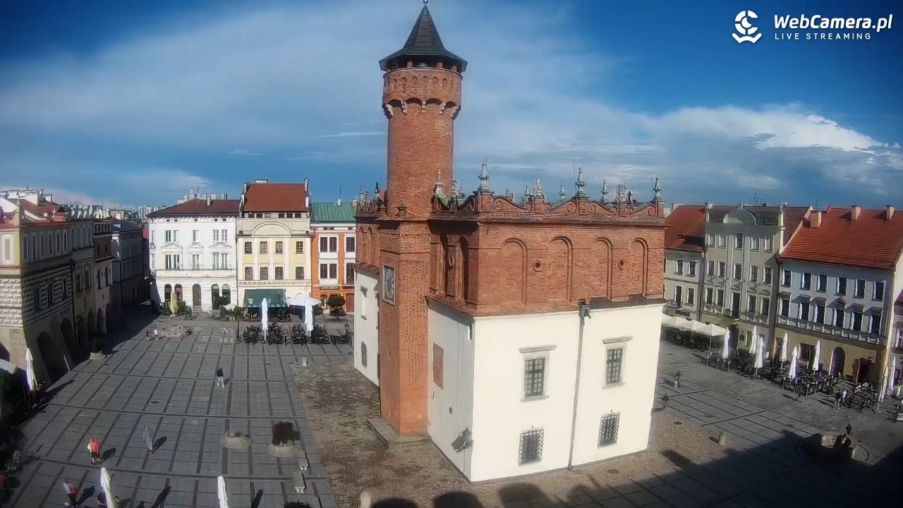 Rynek miejski w Tarnowie - 27 lipiec 2026, 17:04