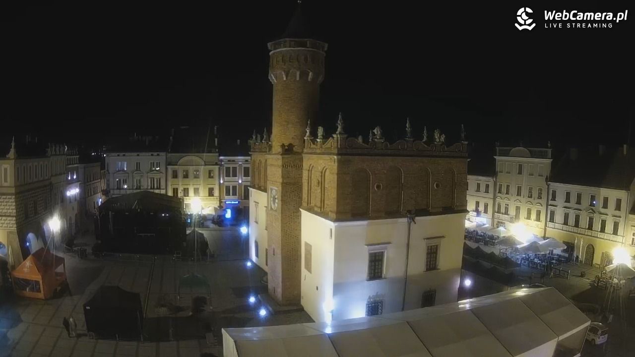 Rynek miejski w Tarnowie - 22 maj 2026, 22:13