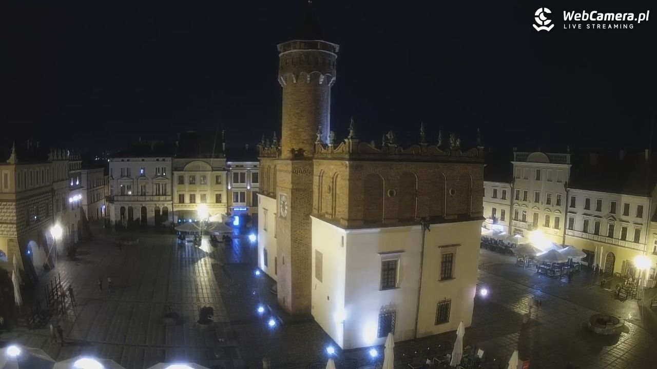 Rynek miejski w Tarnowie - 30 maj 2026, 21:42
