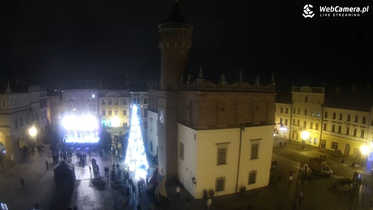 Rynek miejski w Tarnowie - 01 styczeń 2026, 00:41