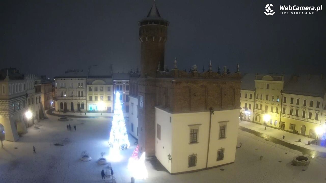 Rynek miejski w Tarnowie - 26 grudzień 2025, 22:27