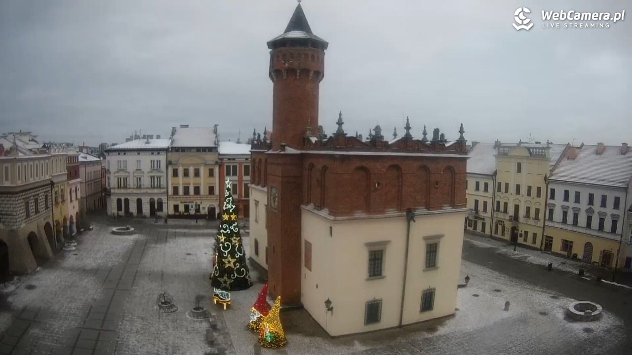 Rynek miejski w Tarnowie - 28 grudzień 2025, 08:28