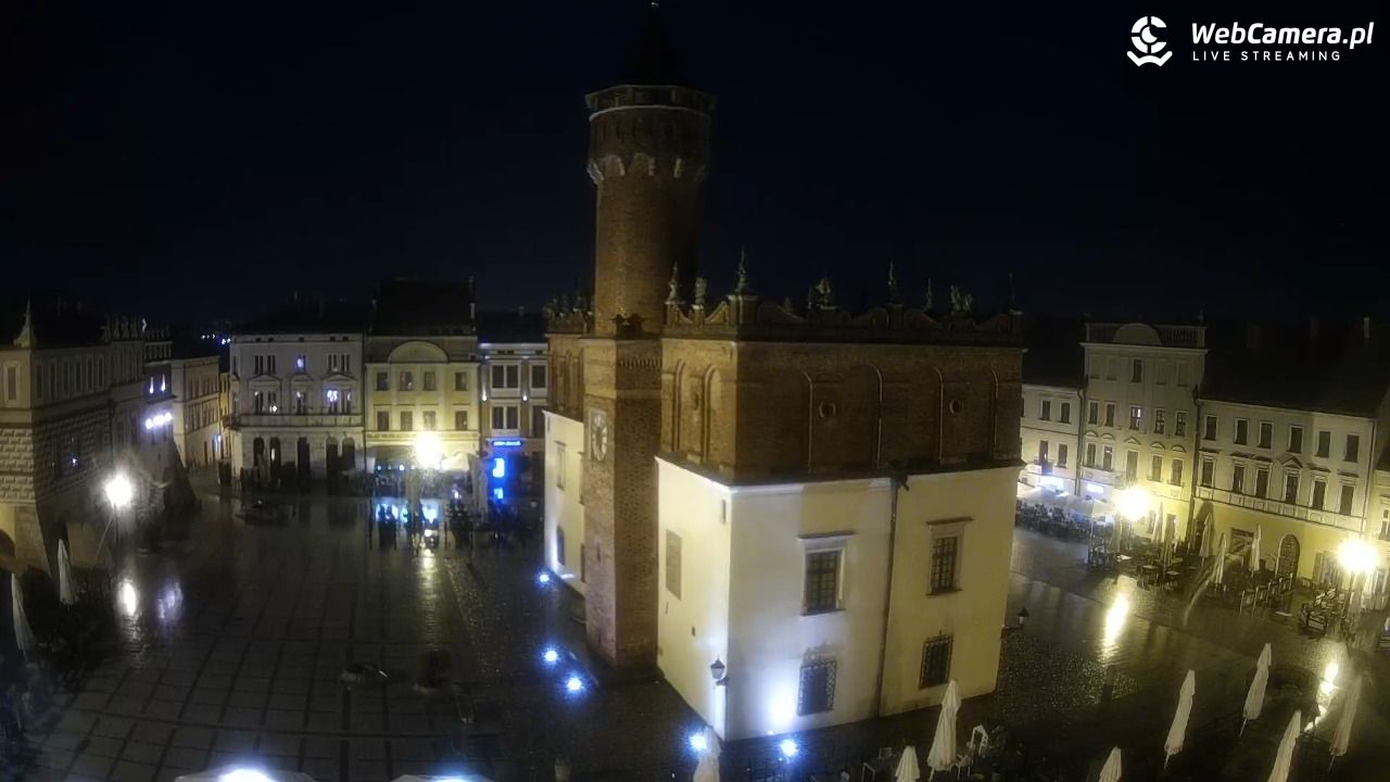 Rynek miejski w Tarnowie - 20 sierpień 2026, 20:26