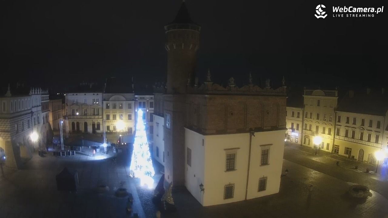 Rynek miejski w Tarnowie - 01 styczeń 2026, 03:32