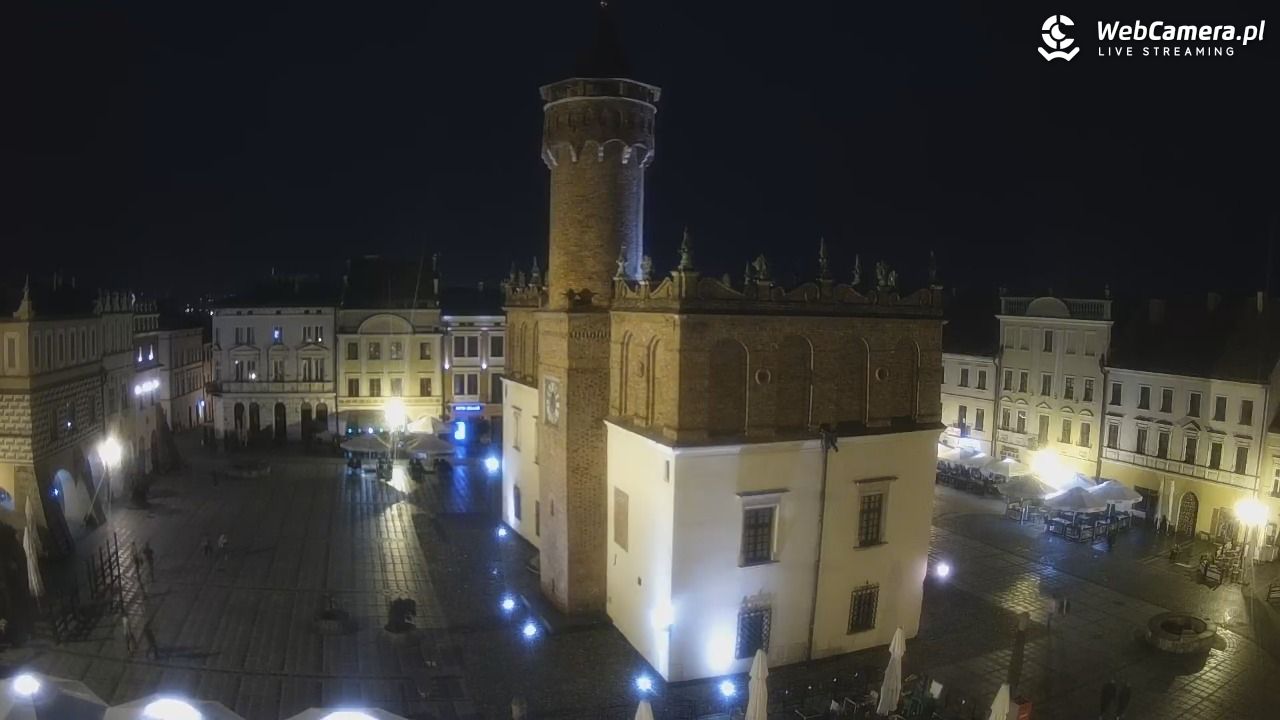 Rynek miejski w Tarnowie - 30 maj 2026, 21:42