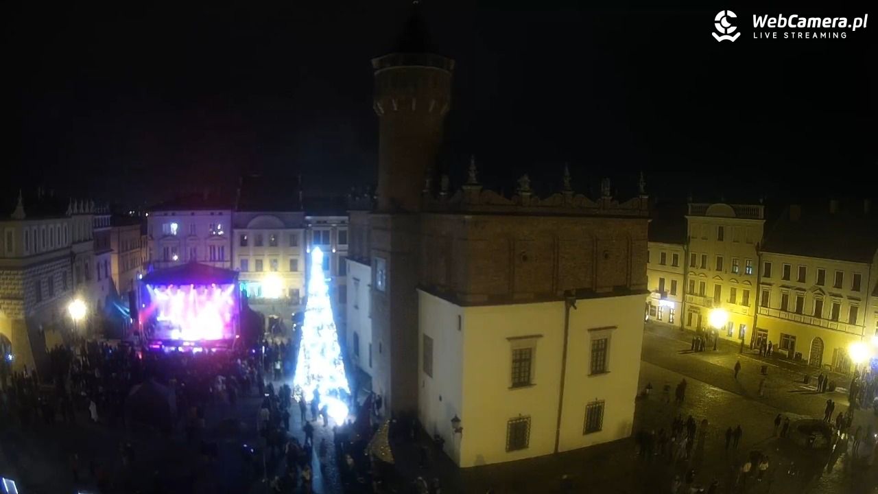 Rynek miejski w Tarnowie - 01 styczeń 2026, 00:26