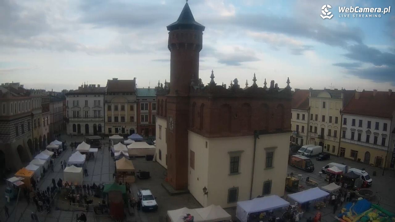 Rynek miejski w Tarnowie - 22 marzec 2026, 17:05