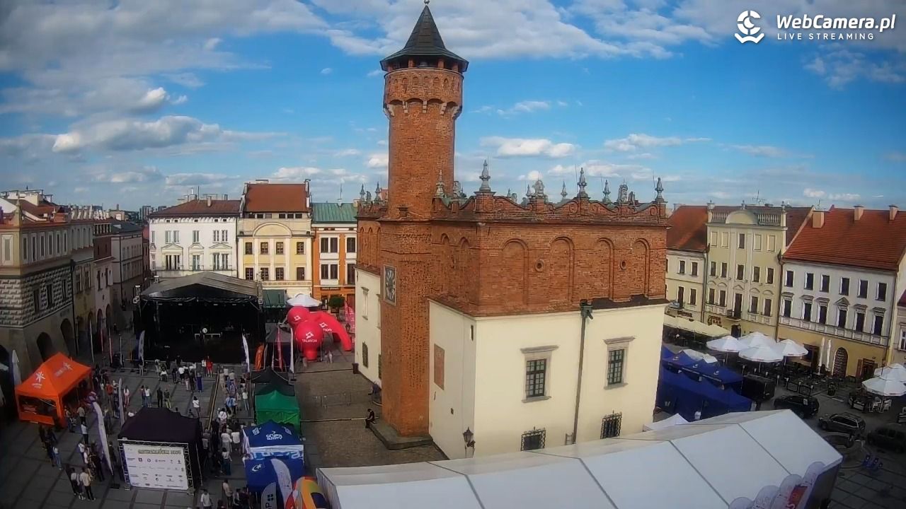 Rynek miejski w Tarnowie - 23 maj 2026, 17:46