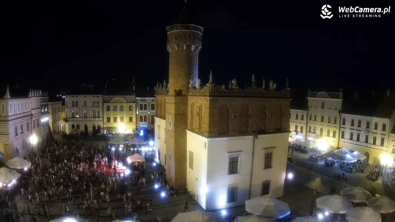 Rynek miejski w Tarnowie - 16 sierpień 2026, 20:44