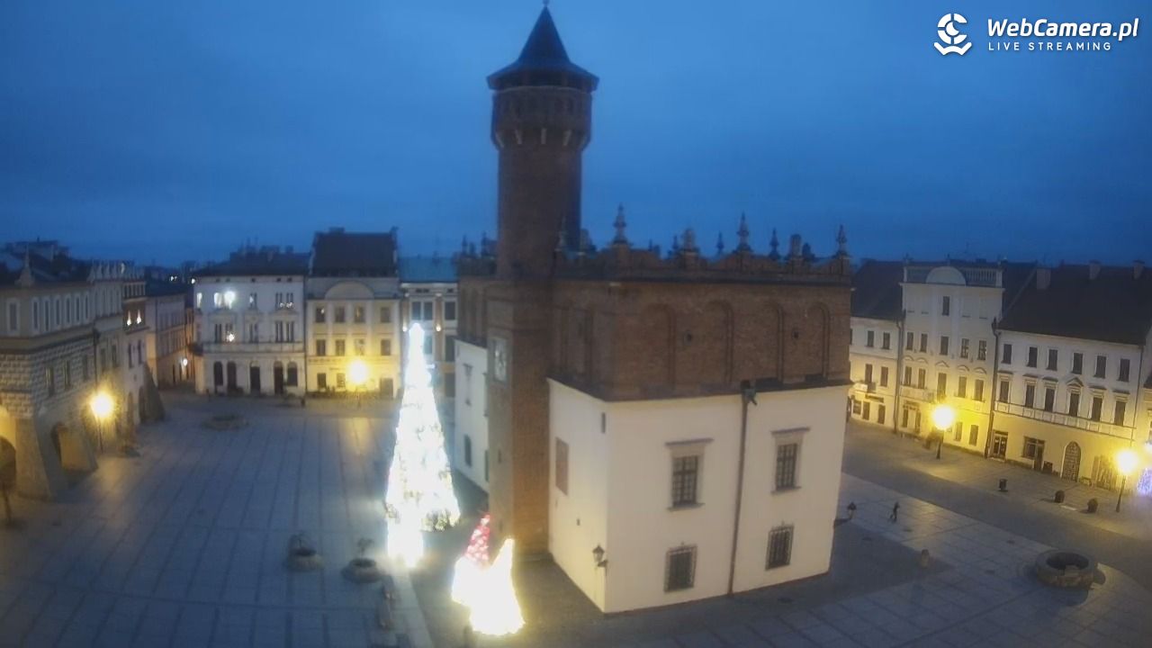 Rynek miejski w Tarnowie - 24 grudzień 2025, 16:00