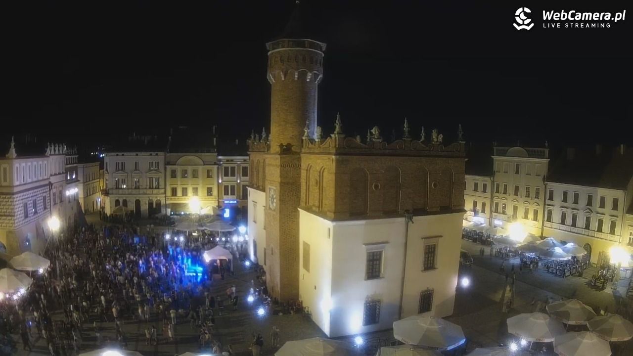 Rynek miejski w Tarnowie - 16 sierpień 2026, 20:50