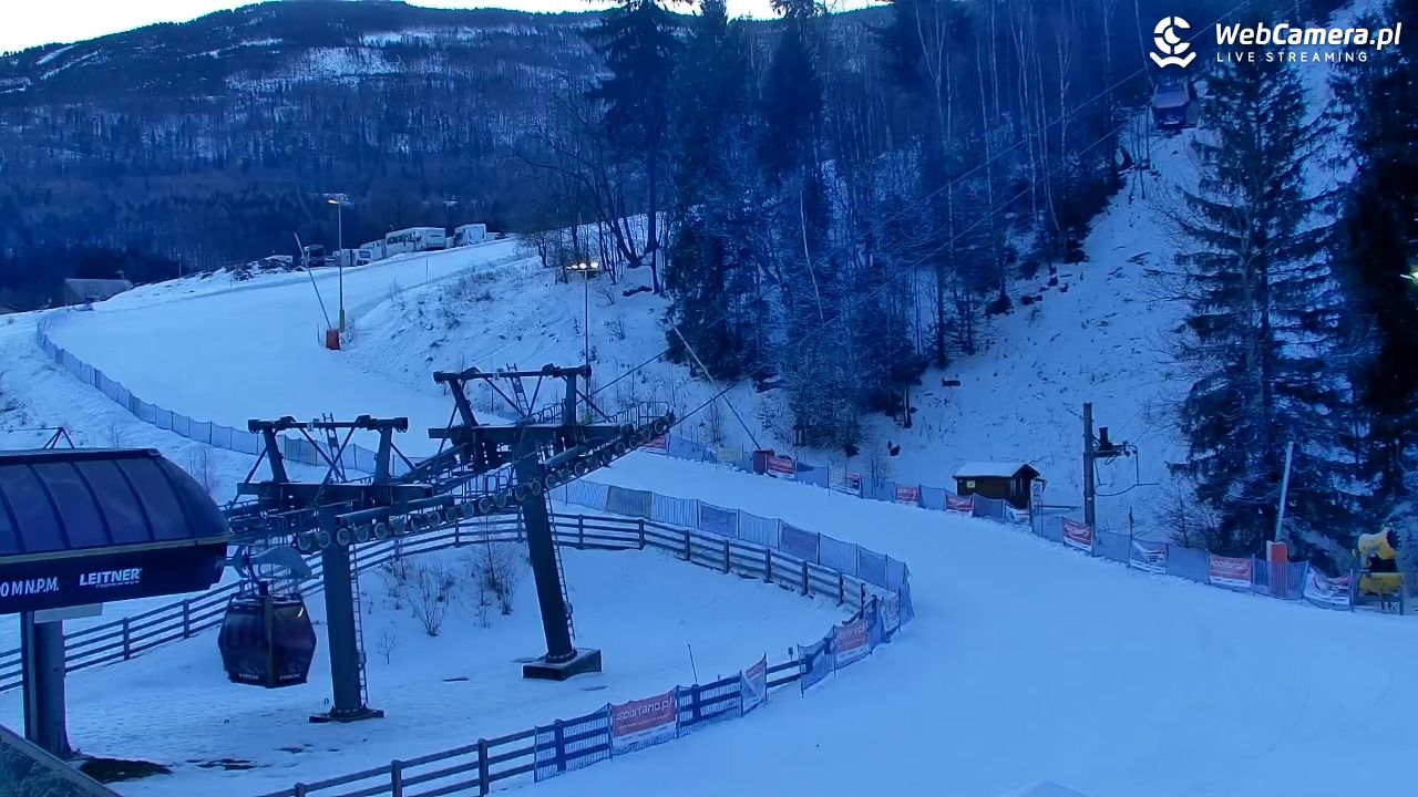 SZCZYRK MOUNTAIN RESORT - GONDOLA - 18 styczeń 2026, 08:07