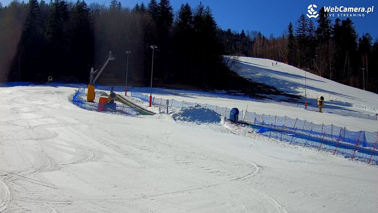 SZCZYRK MOUNTAIN RESORT - widok na orczyk NOWOŚĆ - 09 marzec 2026, 10:43