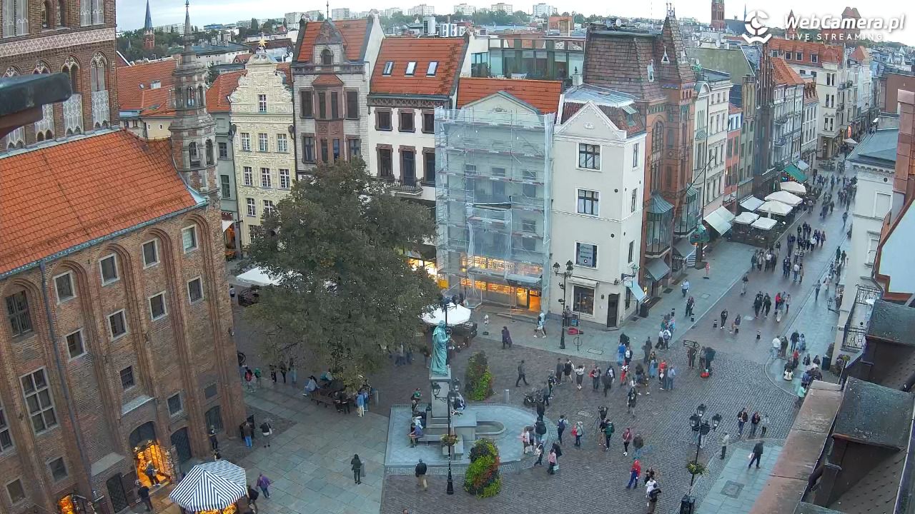 Toruń - widok na Rynek Staromiejski NOWOŚĆ - 19 wresień 2026, 18:32