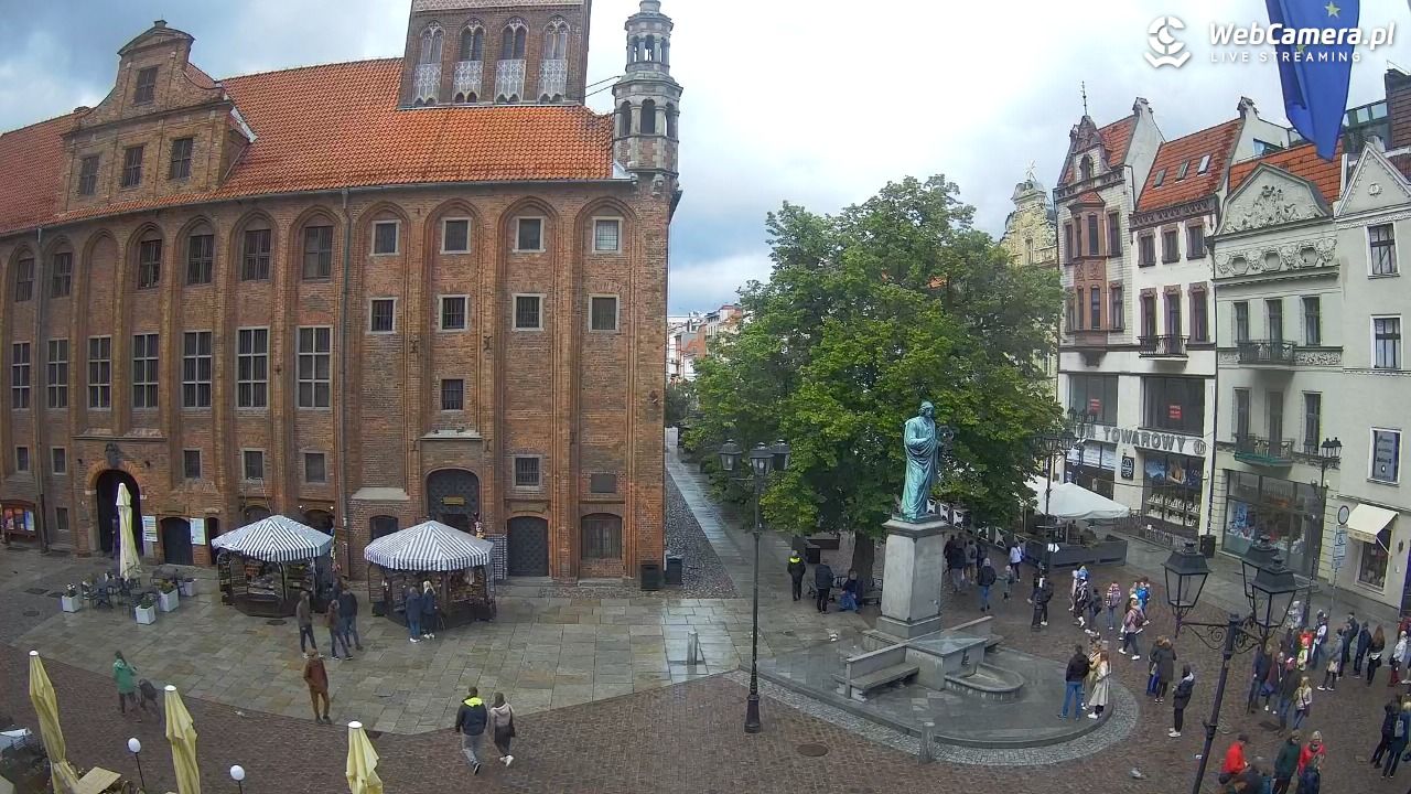 Toruń - widok na Rynek Staromiejski NOWOŚĆ - 17 maj 2025, 13:53