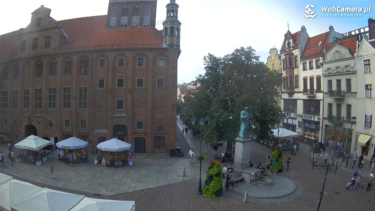 Toruń - widok na Rynek Staromiejski NOWOŚĆ - 01 sierpień 2025, 18:05