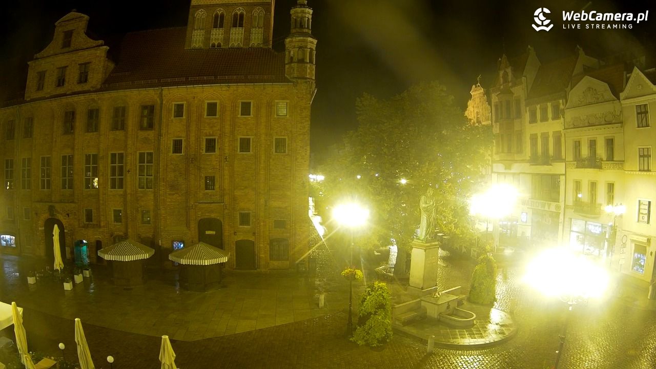 Toruń - widok na Rynek Staromiejski NOWOŚĆ - 15 wresień 2025, 20:36