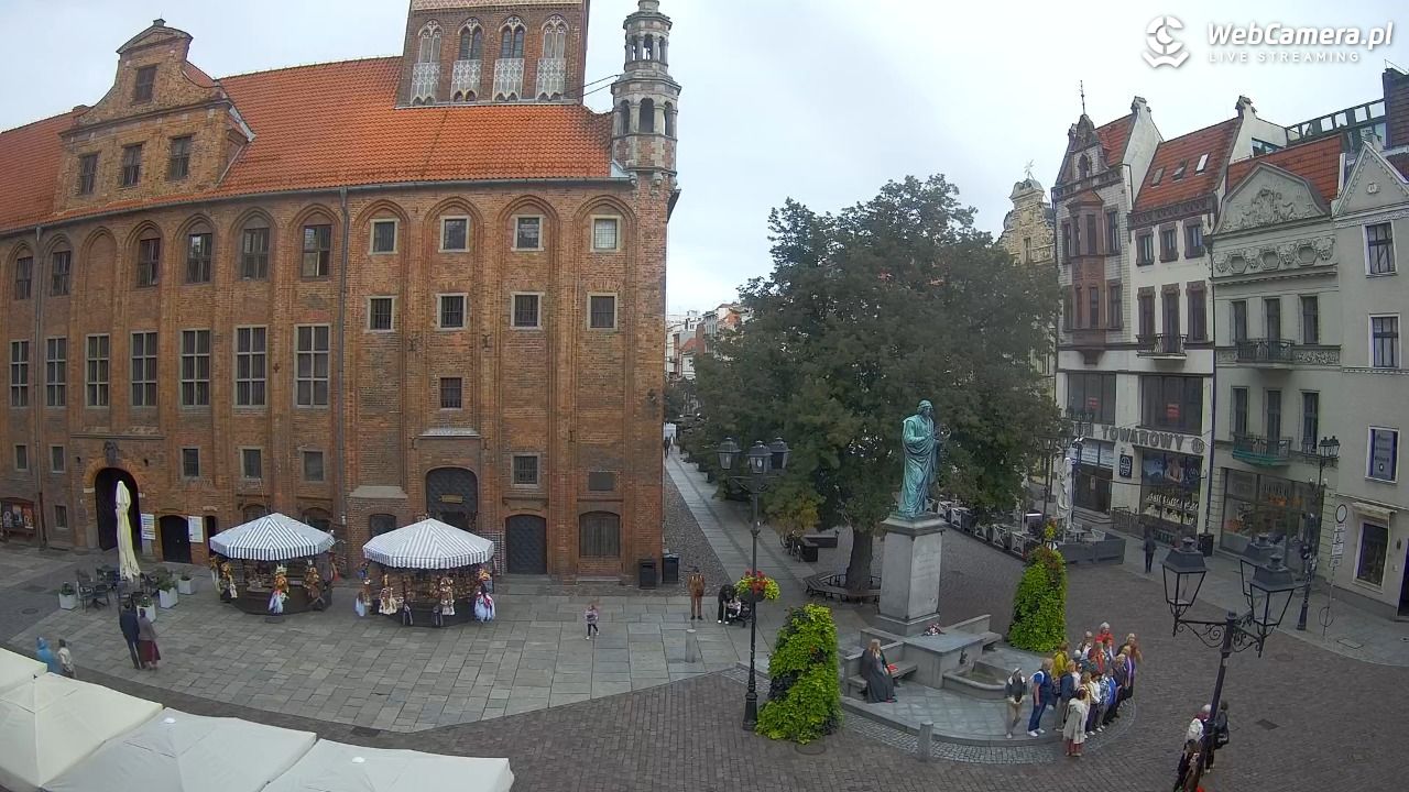 Toruń - widok na Rynek Staromiejski NOWOŚĆ - 18 wresień 2025, 11:33