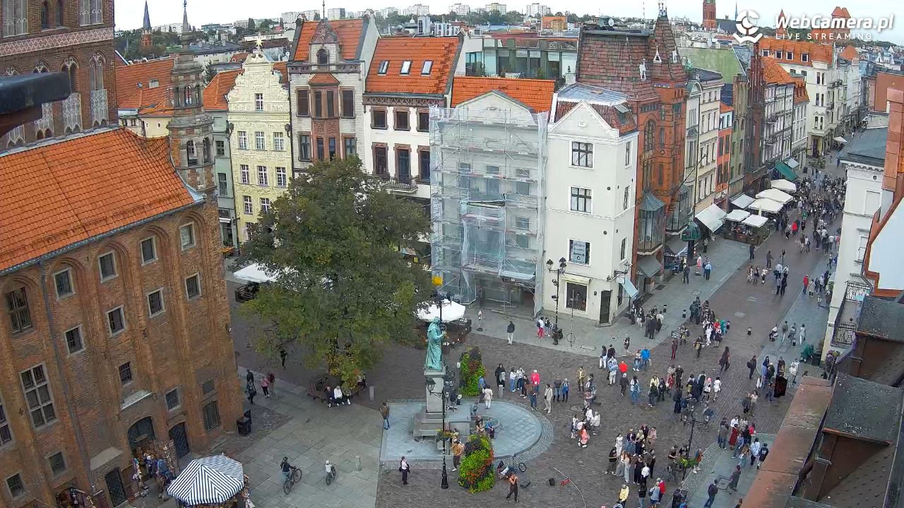 Toruń - widok na Rynek Staromiejski NOWOŚĆ - 19 wresień 2026, 15:52