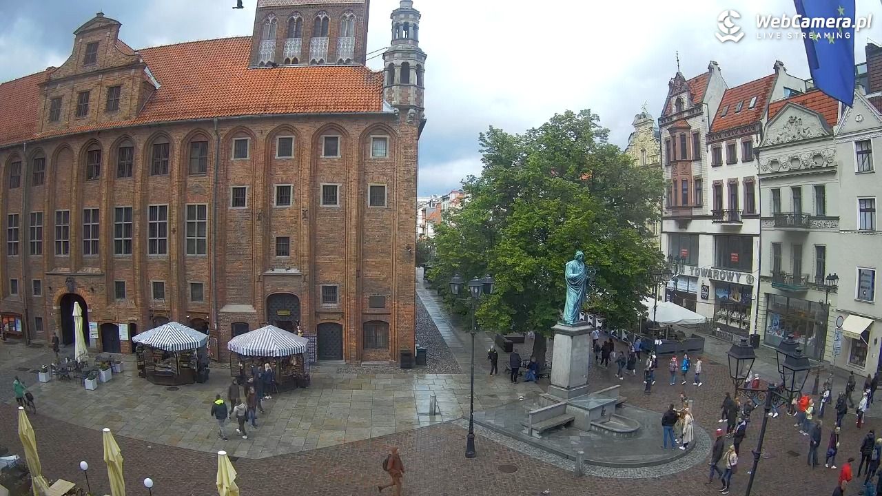 Toruń - widok na Rynek Staromiejski NOWOŚĆ - 17 maj 2025, 13:53