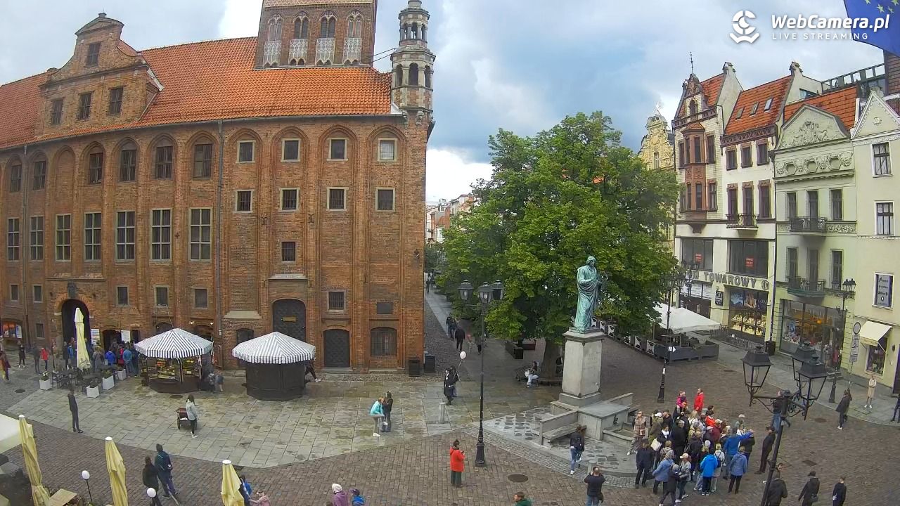 Toruń - widok na Rynek Staromiejski NOWOŚĆ - 17 maj 2025, 17:49