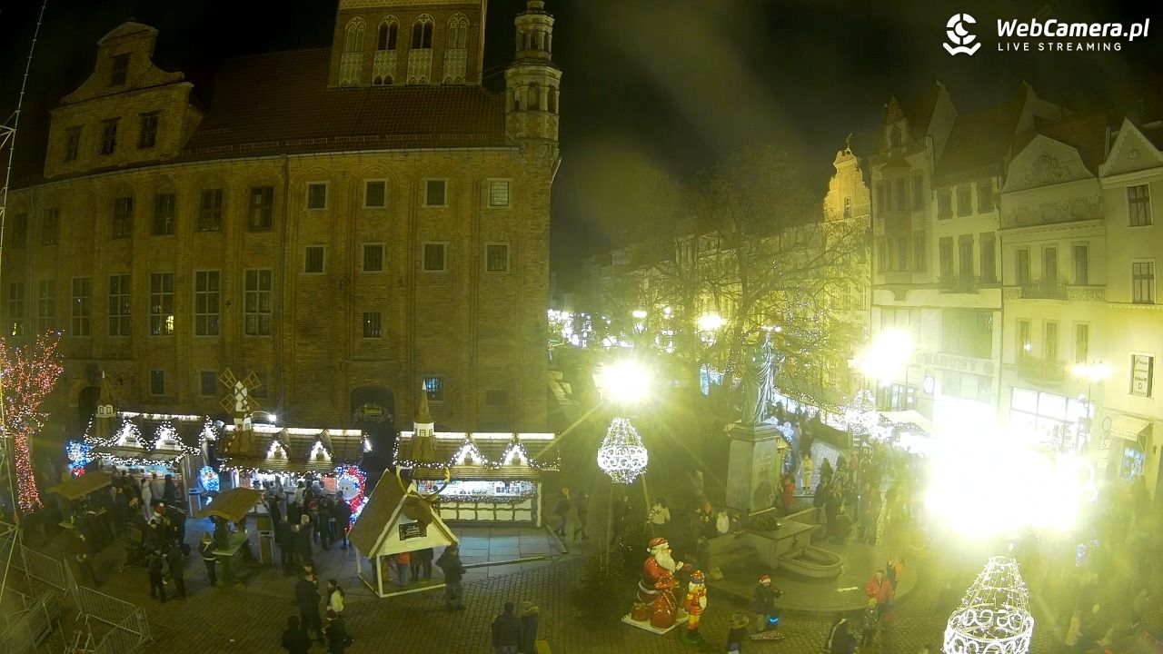 Toruń - widok na Rynek Staromiejski NOWOŚĆ - 20 grudzień 2025, 19:30