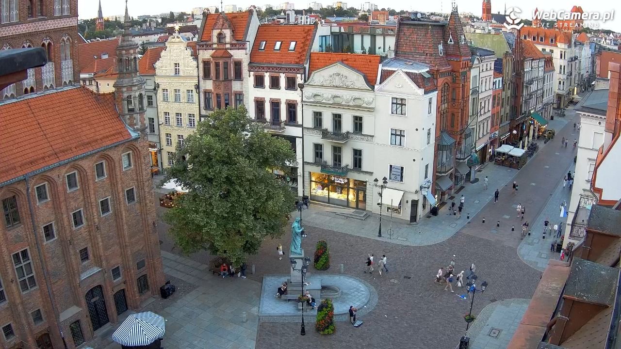 Toruń - widok na Rynek Staromiejski NOWOŚĆ - 22 czerwiec 2026, 21:17