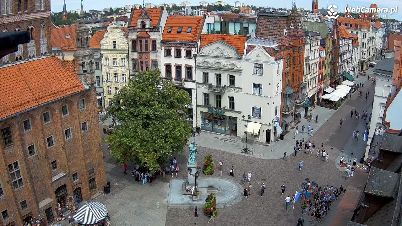Toruń - widok na Rynek Staromiejski NOWOŚĆ - 23 czerwiec 2026, 13:35