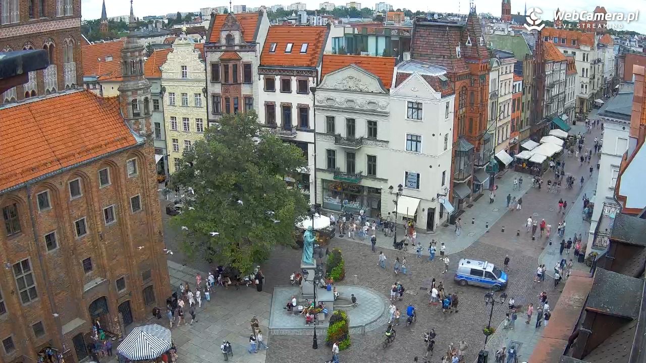 Toruń - widok na Rynek Staromiejski NOWOŚĆ - 08 sierpień 2026, 12:57