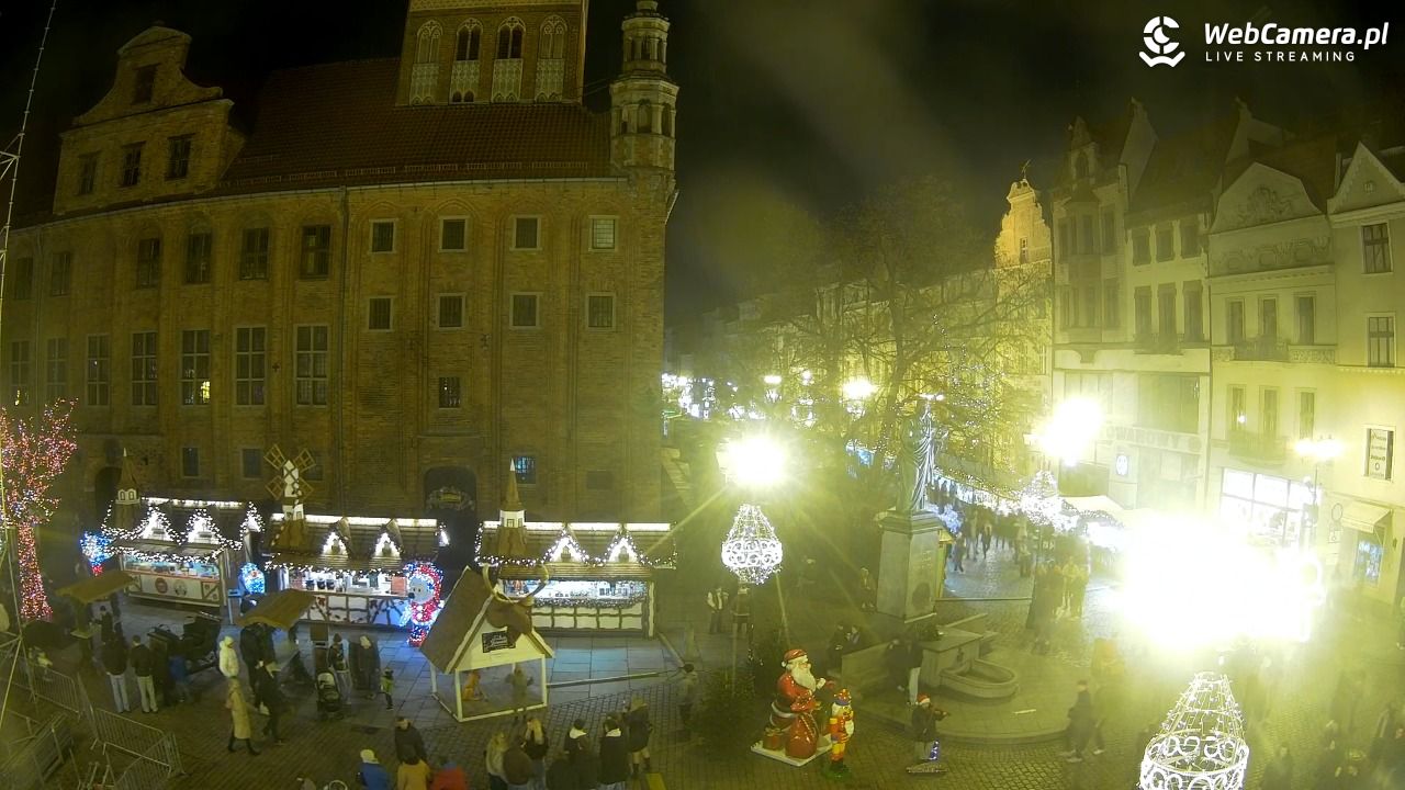 Toruń - widok na Rynek Staromiejski NOWOŚĆ - 20 grudzień 2025, 20:21